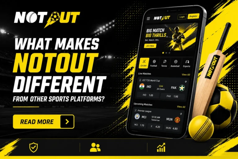 What Makes Notout Different from Other Sports Platforms?