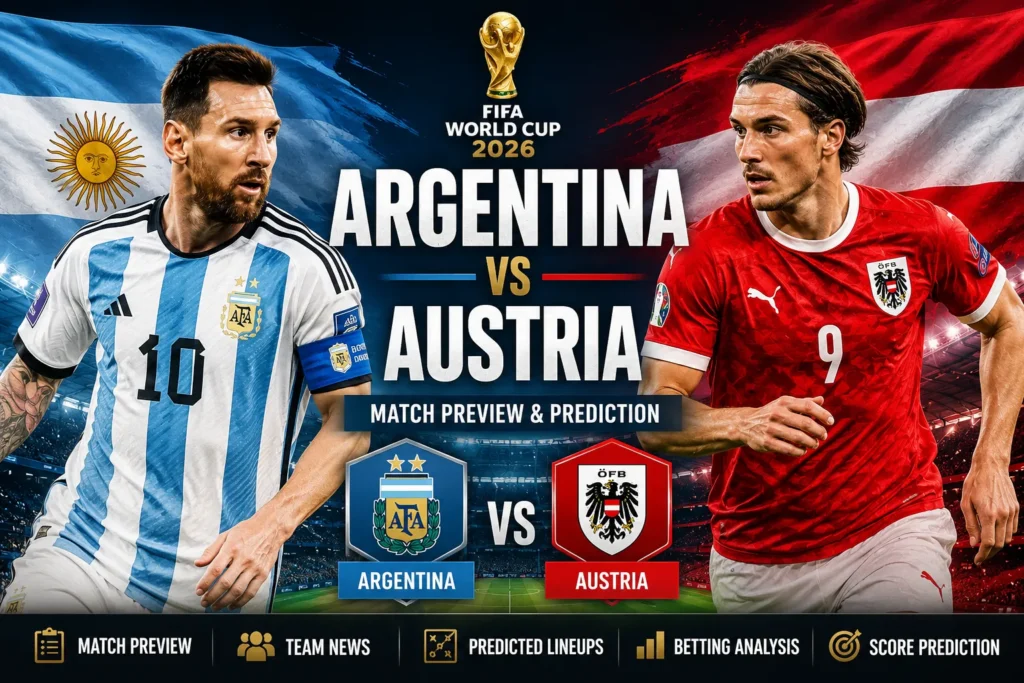 Argentina vs Austria Match Prediction