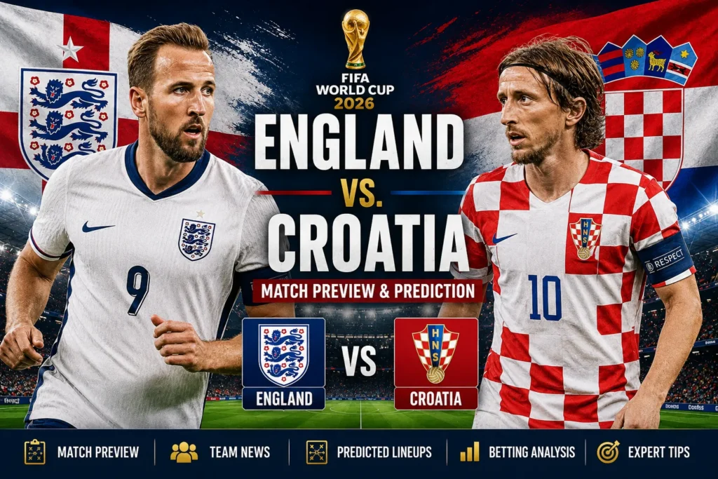 England vs. Croatia Prediction