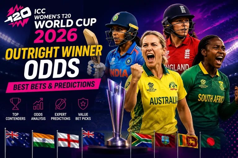 ICC Women’s T20 World Cup 2026 Outright Winner Odds: Best Bets & Predictions