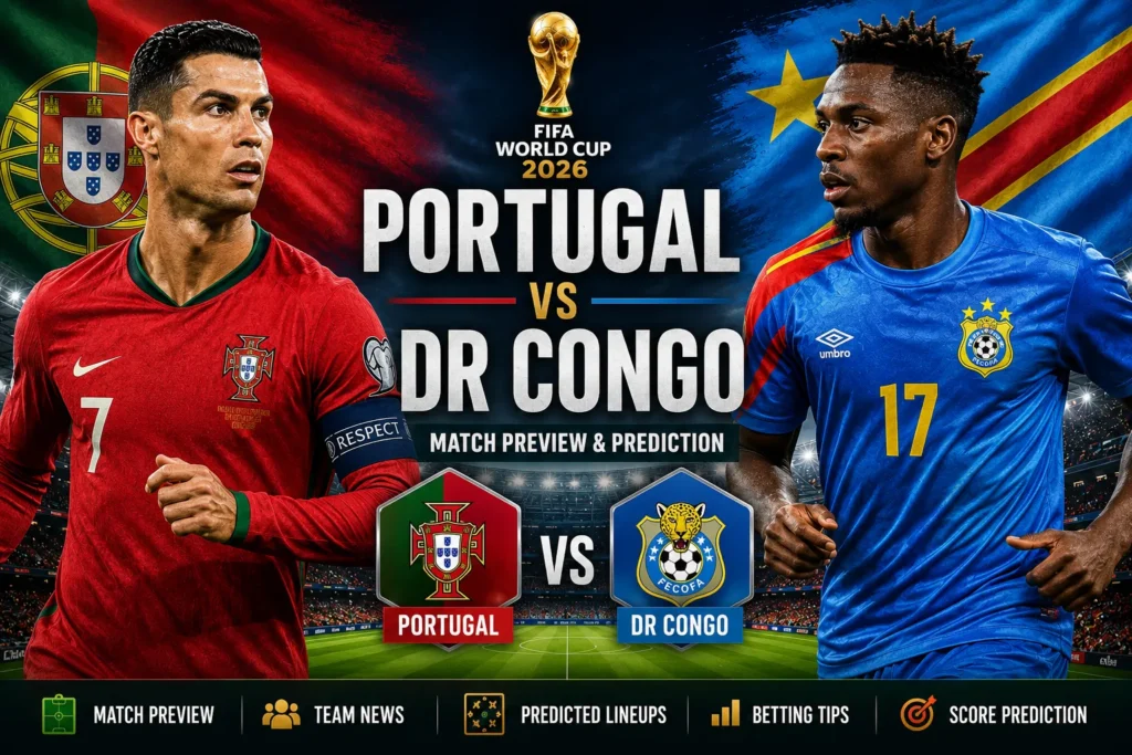 Portugal vs DR Congo Prediction