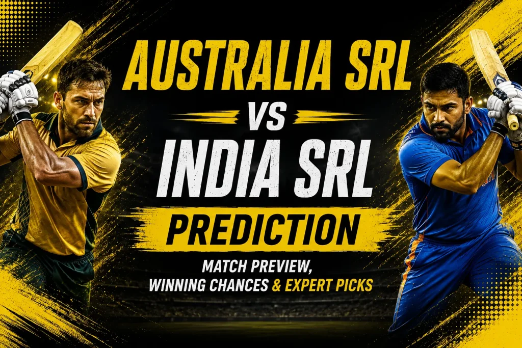 Australia SRL vs. India SRL Prediction