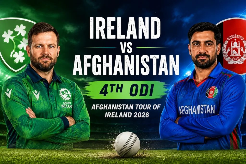 Ireland vs Afghanistan 4th ODI Match Time, Venue, Squads & Live Score Guide