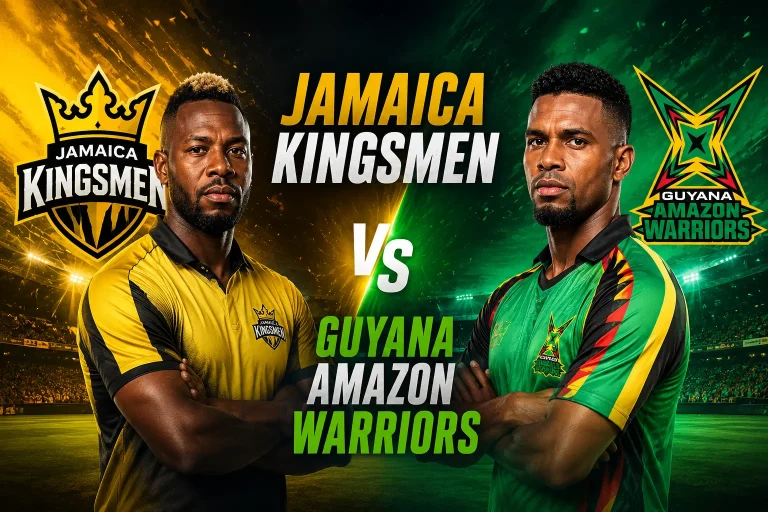 Jamaica Kingsmen vs Guyana Amazon Warriors Today: Match Preview, Prediction & Team Analysis
