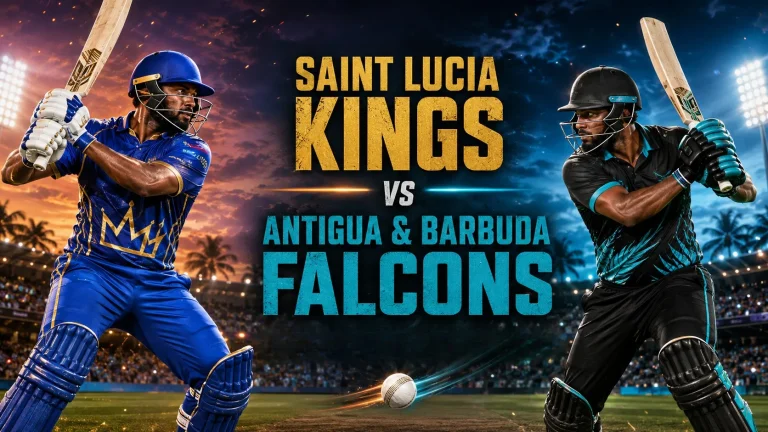Saint Lucia Kings vs Antigua and Barbuda Falcons: Match Preview, Prediction & Team Analysis