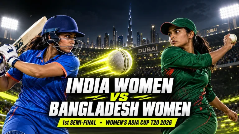 India W vs Bangladesh W 1st Semi-Final Preview, Women’s Asia Cup T20 2026