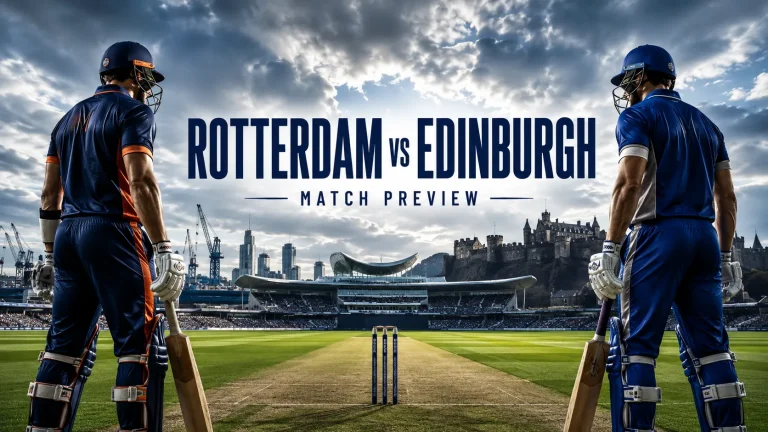 Rotterdam Dockers vs Edinburgh Castle Rockers, 14th Match Preview: Form, Players and Match Insights